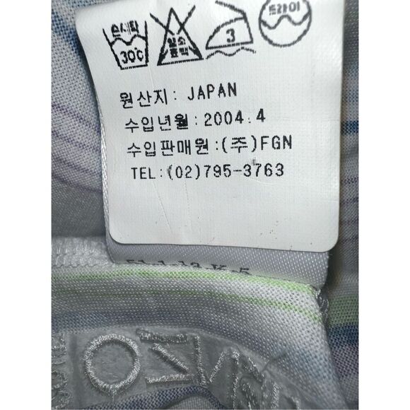 Women’s kenzo golf size 1 Short Sleeves Striped Preppy Collar - Picture 4 of 6